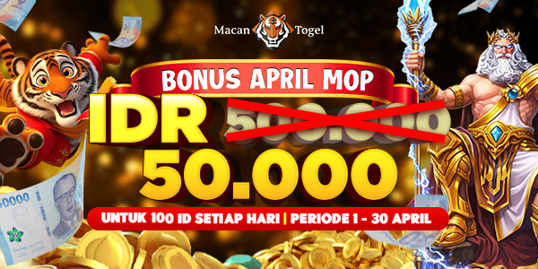 BONUS APRIL 50000